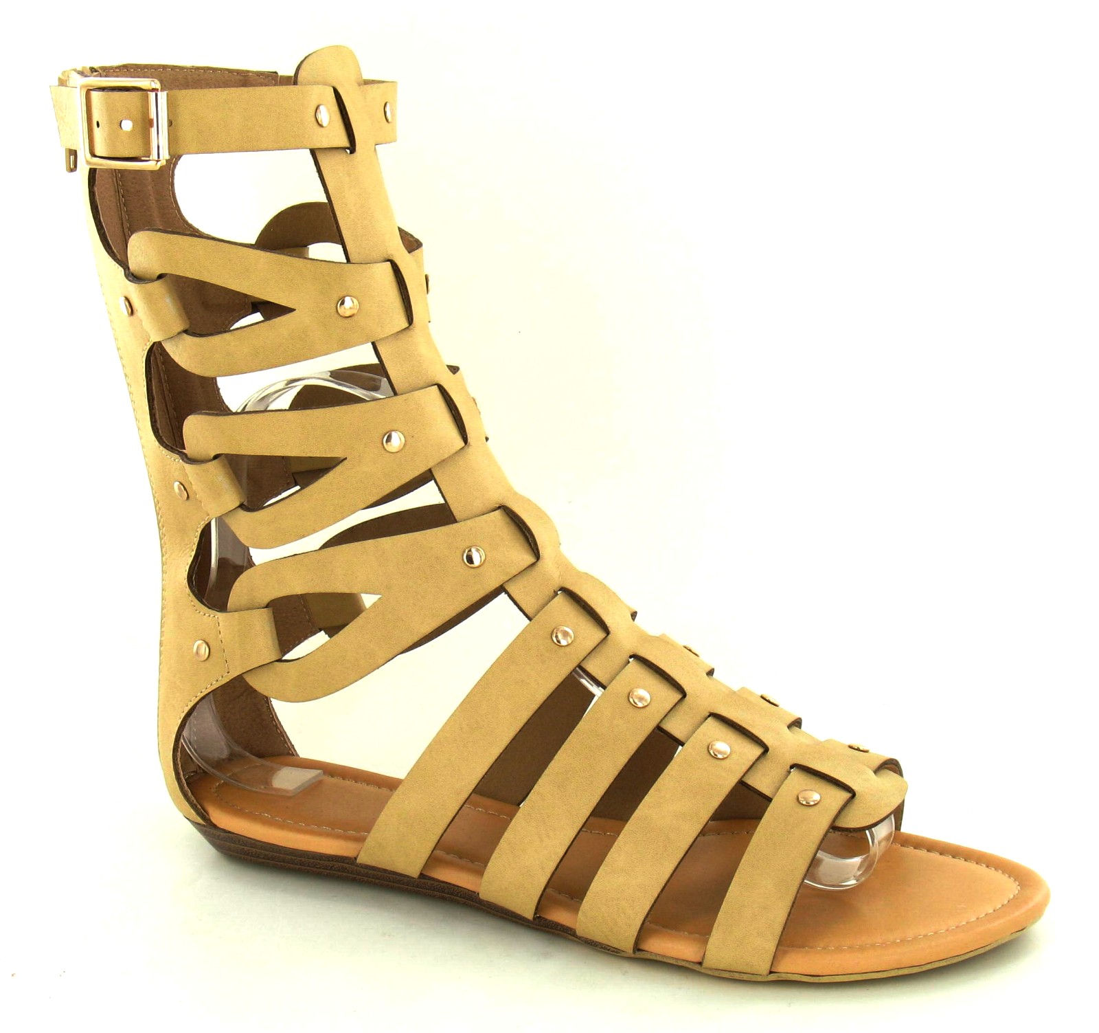 gladiator calf sandals